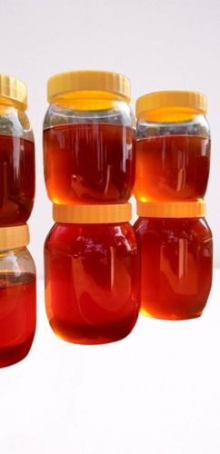 Red Color Honey Jar 1 KG For Children With Flavored And 5 Year Shelf Life