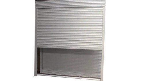 Shutter Rolling Type Window With Aluminium Materials And 6-8 Mm Thickness Application: Office