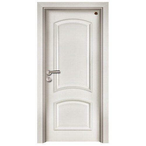 White Colour Upvc Swing Door With Unique Locking System