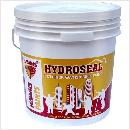 घर और कार्यालय के उपयोग के लिए व्हाइट हाइड्रोसील बाहरी उपयोग वाटरप्रूफ पेंट्स आवेदन: कंक्रीट की सतह