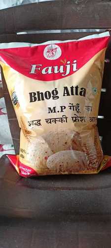 Fauji Bhog 100% MP Wheat Chakki Fresh Atta For Cooking, 10Kg Pack