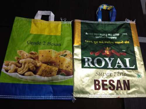 Highly Durable and Fine Finish Besan Packaging Bag
