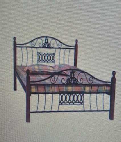 Highly Durable, Fine Finish and Rust Resistant Wrought Iron Bed