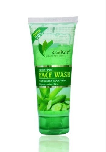 Purifying Face Wash With Cucumber Aloe Vera Rejenuvates Skin