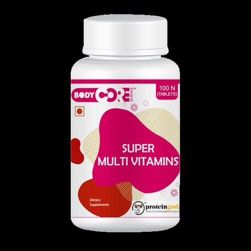 Super Multi Vitamins 100 Tablets In Each Bottle, To Help Keep Your Body Functioning At Its Best