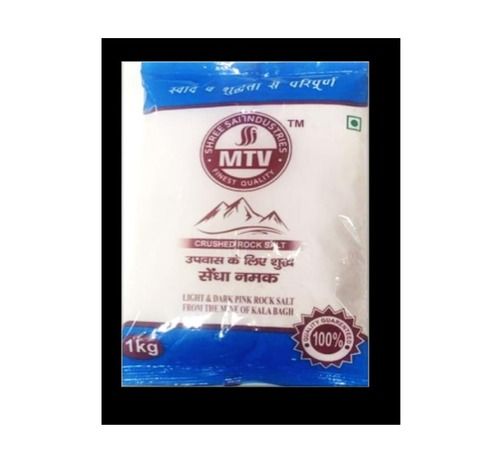 1 Kg 100% Crushed Rock Salt (Sandha Namak) For Fasting, Light And Dark Pink Rock Salt