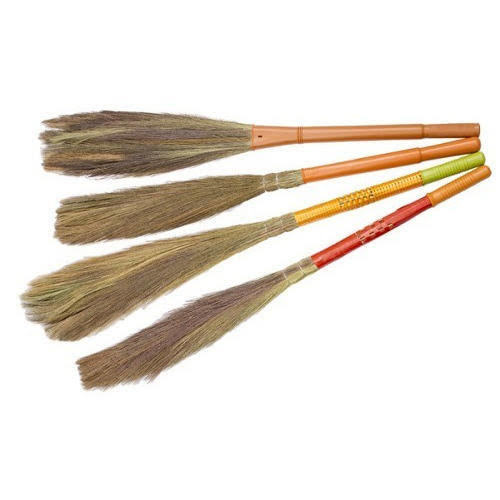 2 To 4 Length Natural Brown Grass Broom