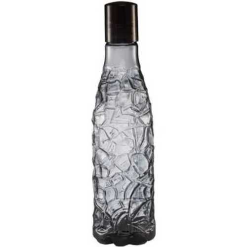 Water Bottle Black Empty Plastic Bottles, Packgaing Size 1 Liter