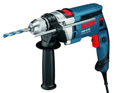 Bosch Gsb 16Re 16 Mm Portable 3000 Rpm No-Load Speed Impact Drill Machine Application: Industrial