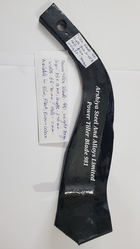 Blue Carbon Steel Power Tiller Blade 981