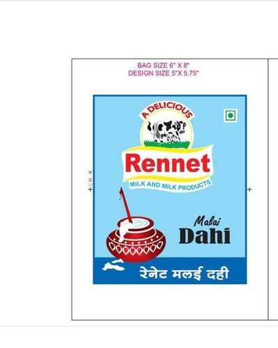 Easy To Digest And Pleasant Taste Rennet White Fresh Malai Dahi For Eating