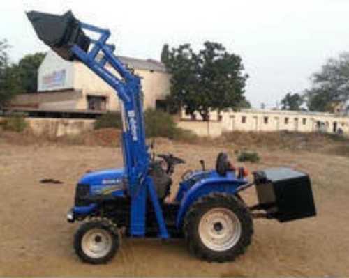 Blue Fully Automatic Front End Loader For Construction With 1 Year Warranty