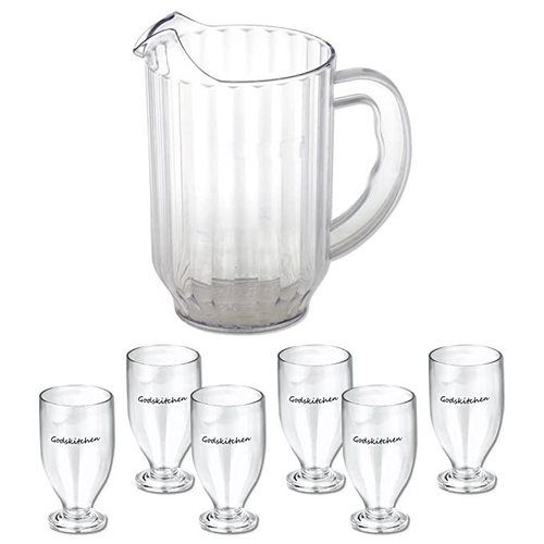 National Kitchenware Arabic jug and 3 Glasses jug