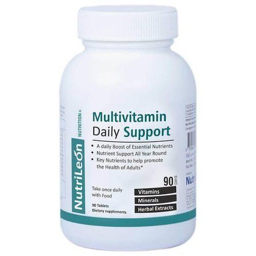 Nutrileon Mixed Multivitamin Tablets, 90 Tablets For 90 Days, Support Your Overall Health 