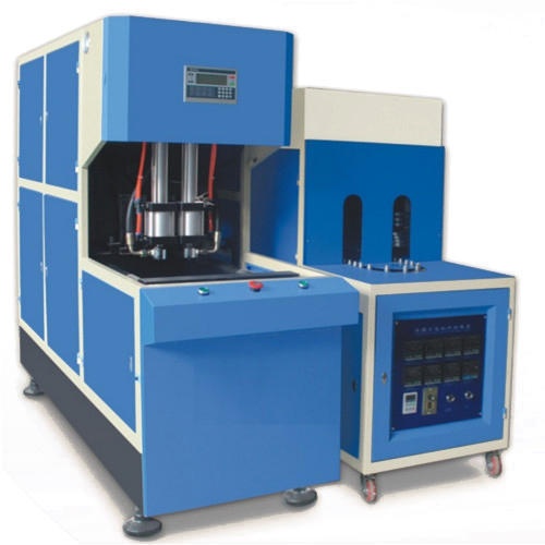 Blue Preform Fully Auto 4 Cavity Plastic Bottle Making Machine