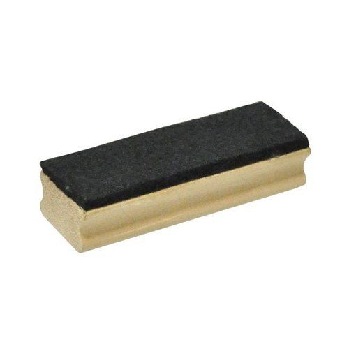Soft, Non-Toxic And Fade-Resistant Black And Light Brown Color Chalk Eraser 