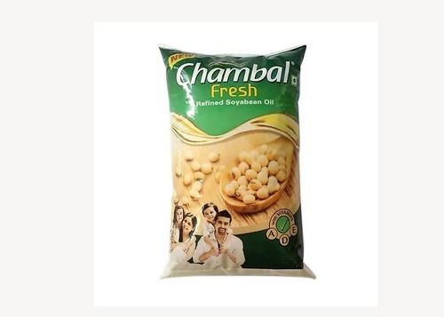 100% Fresh Chambal Refined Soya Been Oil With A,D,E Vitamins, 1 Liter