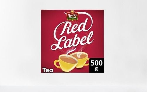 100 Percent Pure Natural Taste Dried Leaf Brook Bond Red Label Tea, 500 G