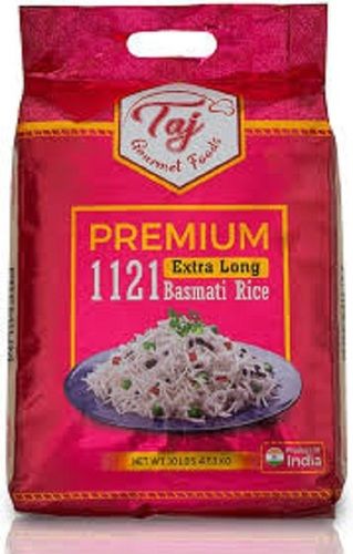 1121 Organic Taj Premium Extra Long White Basmati Rice, Size 18-24 Mm