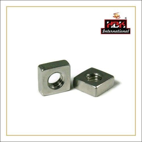 Brass Square Nuts For Brass Fittings With Square Shape And Tolerance +/- 0.10 Mm