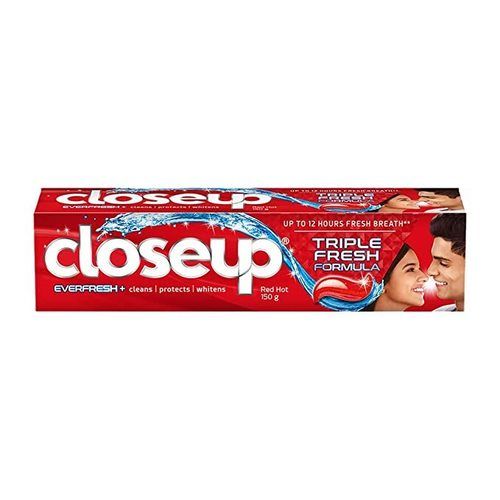 Closeup Ever Fresh And Anti Germ Red Toothpaste With Triple Fresh Formula 150 gm