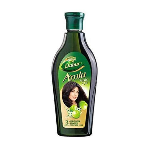 Green Dabur Amla Hair Oil Helps In Hair Growth And Makes Thick Hair, 90 Ml