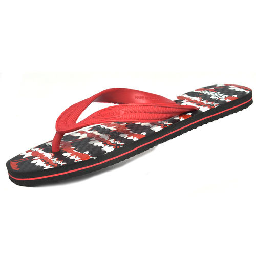 Red Mens 6 And 10 Uk Size Casual Eva Rubber Flip Flops Slipper (Hawai Chappal)