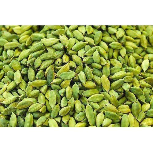 Natural Green Dried Cardamom For Spices With 4mm Size And 6 Months Shelf Life