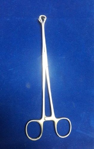 Hook Steel Grasping And Holding Surgical Instruments Hemostat (Babcock Steel Silver) 