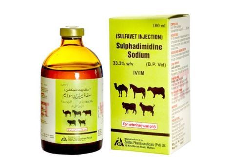 Sulphadimidine Sodium Injection 100ml/ Bottle