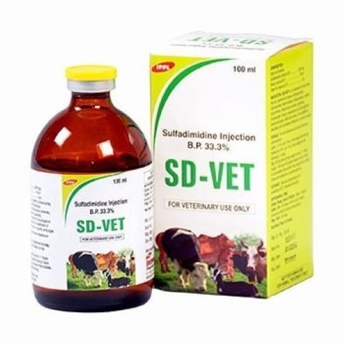 Sulphadimidine Sodium Veterinary Injection 100ml/ Bottle