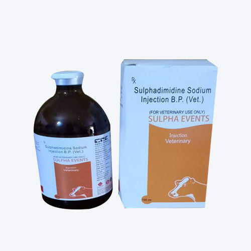 Sulphadimidine Veterinary Injection For Cattle, Sheep And Goats Ingredients: Chemicals