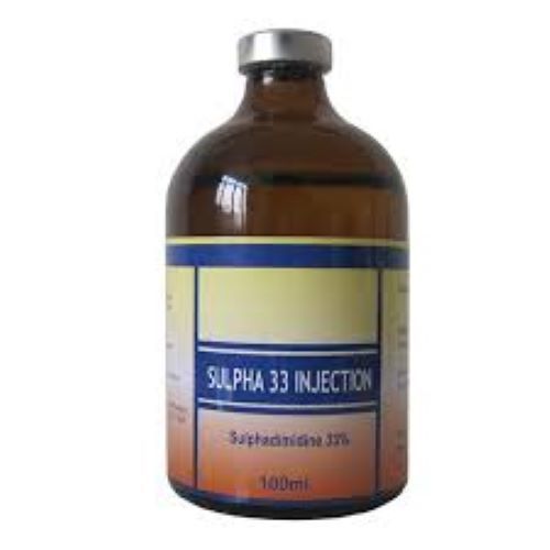 Sulphadimidine Veterinary Injection For Treatment Of Susceptible Bacterial Infections In Cattle, Pigs, Sheep And Goats Ingredients: Chemicals