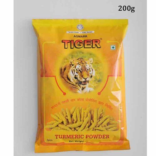 Tiger Turmeric Pepper Aromatic & Rich Golden Colored Powder In 200g Pack
