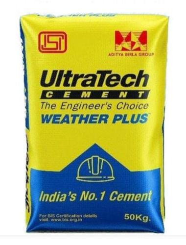 Ultra Tech Blended And Premium Range Of Cement Superfast Cement, 50 Kg