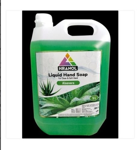 Aromatic Fragrance Rich Foam Green Aloevera Liquid Hand Soap, 5 L