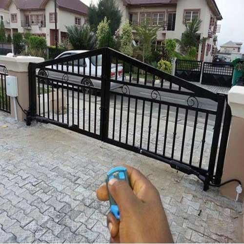 Iron Automatic Remote Gate For Outside The House And Parking