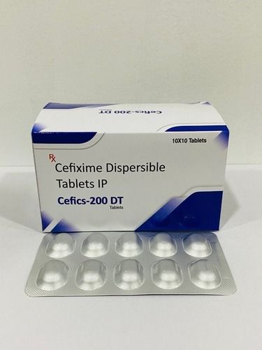 Cefixime Dispersible Tablets Ip Used To Bacterial Infections (10x10 Tablets)