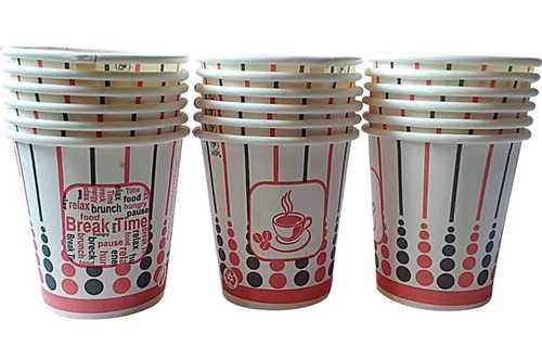 Multi Color Disposable Printed Paper Cup Biodegradable Light Weight For Coffee And Tea