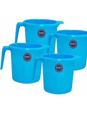 Durable And Sturdy Blue Color Plastic Mug With Break Resistant