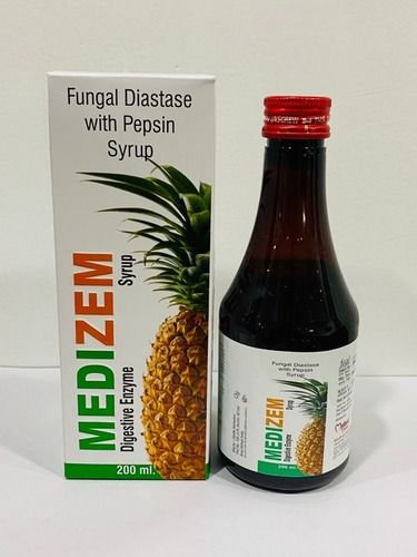 Fungal Diastase With Pepsin Syrup For Improve To Digestive Systems (200 Ml) General Medicines