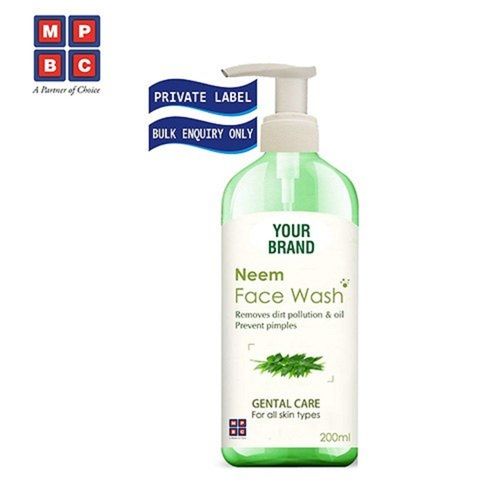 Gentle Care Dirt And Excess Oil Removal 100% Herbal Neem Face Wash, 200 Ml