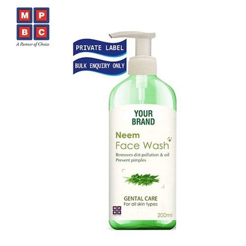 Safe To Use Gentle Care Dirt And Excess Oil Removal 100% Herbal Neem Face Wash, 200 Ml