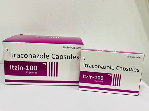 Itraconazole Capsules Used To Treat Fungal Infections (10X1X4 Capsules) Cool And Dry Place