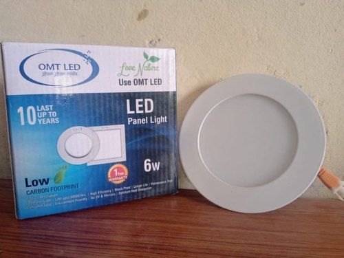 Led 15 Watt Slim Panel Round Celing Light White 17 Cm X 17 Cm X 1 Cm Color Temperature: 6500 Kelvin (K)