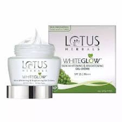 Lotus Herbals White Glow Skin Whitening And Brightening Gel Creme Spf 25 Pa+++