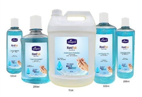 Mapril Alcohol Based With Neem, Tulsi, Aloe Vera Instant Hand Sanitizer And Disinfectant