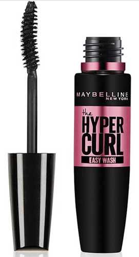 Maybelline न्यूयॉर्क द हाइपर कर्ल वाटरप्रूफ मस्कारा लॉन्ग लास्टिंग 18 घंटे, (काला)