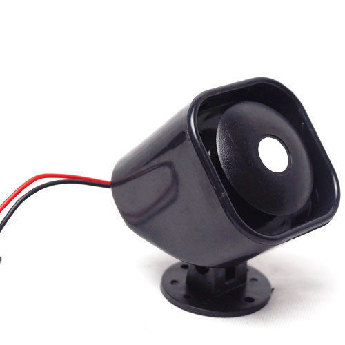 Strong And Durable Black Plastic Stylish Electric Reverse Car Horn