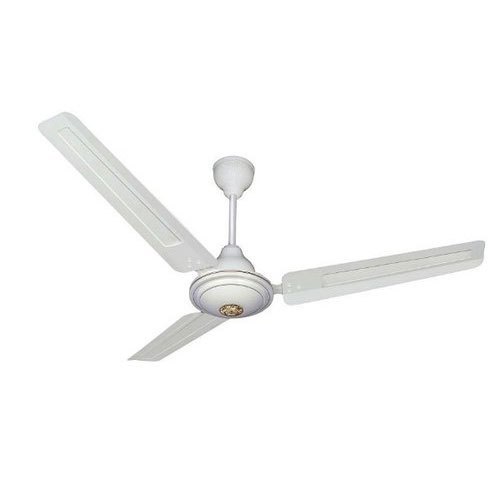 White Three Blade Ceiling Fan With